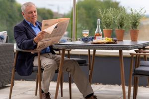 Relax on the rooftop terrace - click for photo gallery